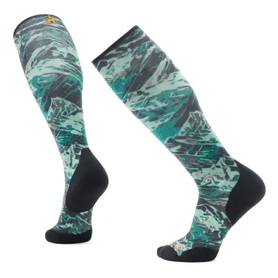 Smartwool SKI TC GREEN SLOPES PRINT OTC black