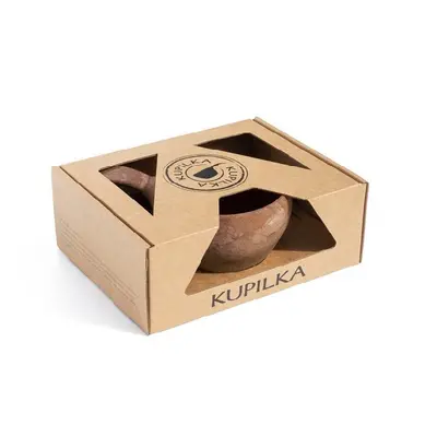 Kupilka KUKSA 370 ml Large + spork 205 SET - Original (BROWN)