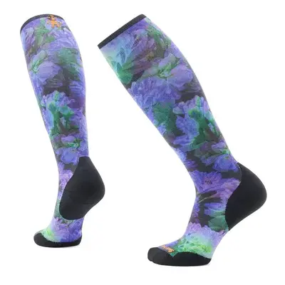 Smartwool W SKI TC ELECTRIC LOTUS PRINT OTC black