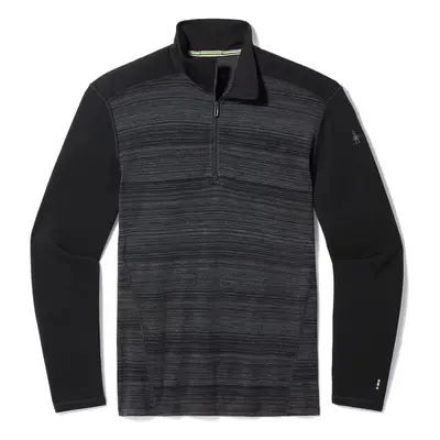 Smartwool M CLASSIC THERMAL MERINO BL 1/4 ZIP B black color shift