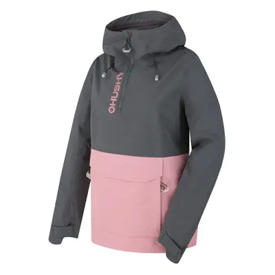 Husky Dámská outdoor bunda Nabbi L dk. grey/pink