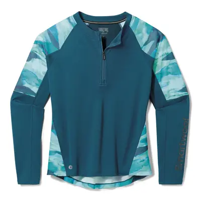 Smartwool W MOUNTAIN BIKE LONG SLEEVE JERSEY twilight blue