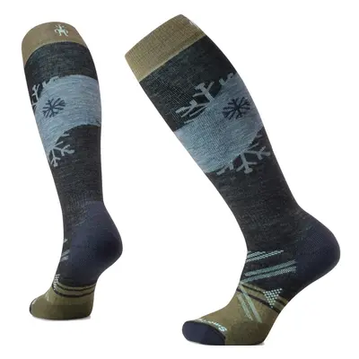 Smartwool W SKI FC SNOWPOCALYPSE PATTERN OTC charcoal