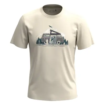 Smartwool RIVER VAN GRAPHIC SS TEE SLIM FIT almond