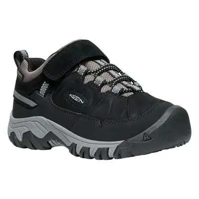 Keen TARGHEE IV LOW WP CHILDREN black/steel grey