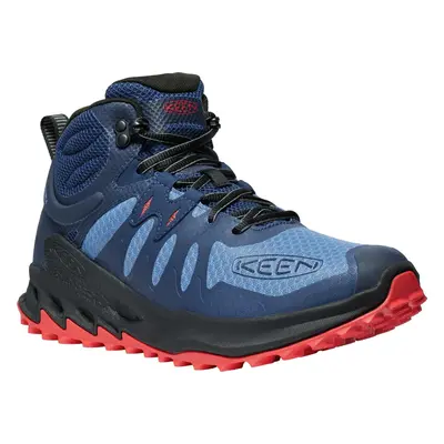 Keen ZIONIC MID WP MEN coronet blue/poppy red