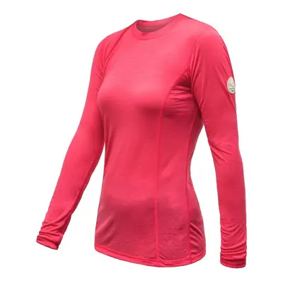 SENSOR MERINO AIR dámské triko dl.rukáv magenta 23200024-01