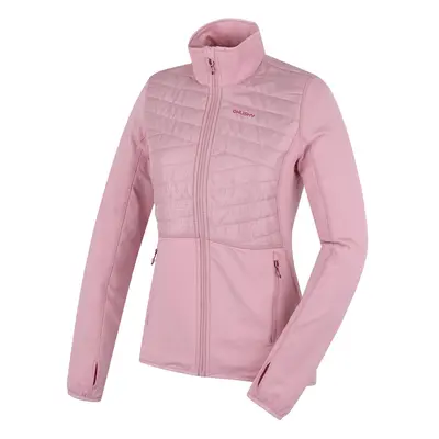 Husky Dámská mikina na zip Airy L faded pink