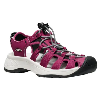 Keen ASTORIA WEST SANDAL WOMEN beaujolais/star white