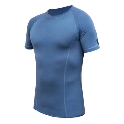 SENSOR MERINO AIR pánské triko kr.rukáv riviera blue