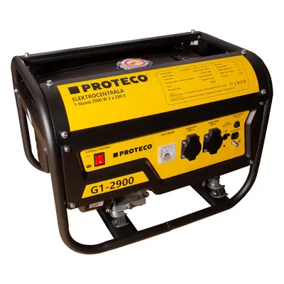 PROTECO 51.08-G1-2900 elektrocentrála 1-fázová 2900W (AC 2x230V, DC 1x12V)