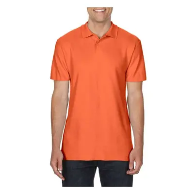 Unisex polokošile SOFTSTYLE - oranžová