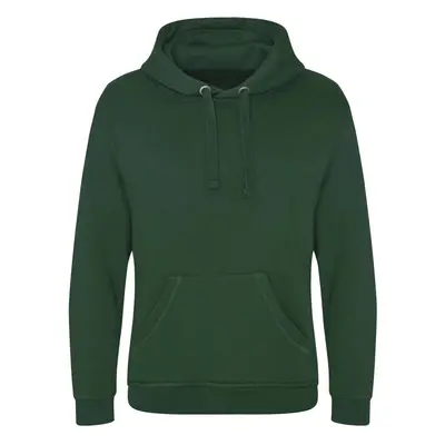 Unisex silnější mikina Just Hoods - lahvová zelená