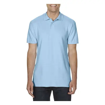 Unisex polokošile SOFTSTYLE - světle modrá