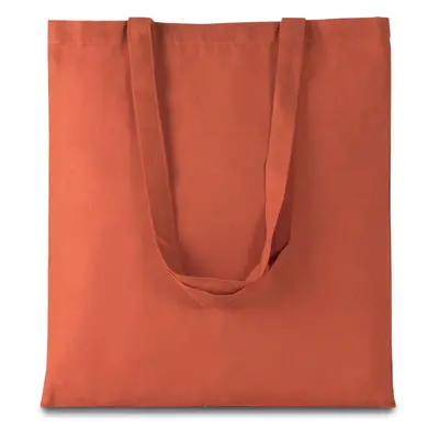 Bavlněná taška SHOPPER - spálená oranžová