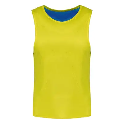 Dětský rozlišovací dres MULTISPORT BIB - fluorescenční žlutá / sportovní královská modrá