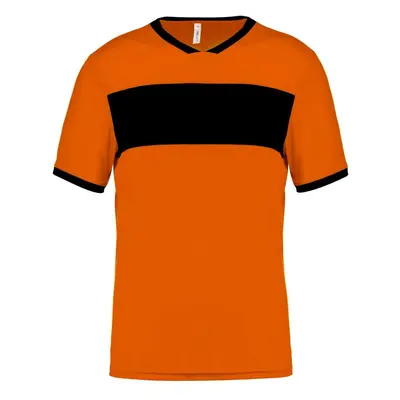 Dětské sportovní tričko SHORT SLEEVE JERSEY - oranžová / černá