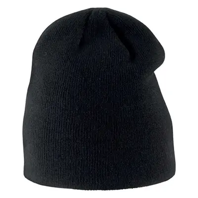 Dětská pletená čepice BEANIE - černá