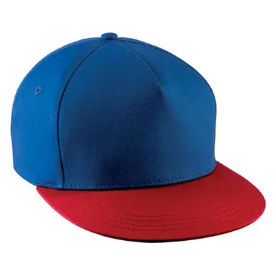 Unisex snapback kšiltovka Cool - královská modrá / červená