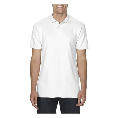 Unisex polokošile SOFTSTYLE - bílá