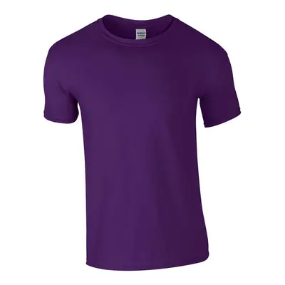 Unisex bavlněné tričko Softstyle - purpurová