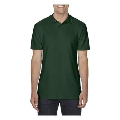 Unisex polokošile SOFTSTYLE - lesní zelená