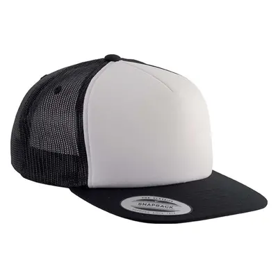 Snapback kšiltovka TRUCKER - černá / bílá / černá