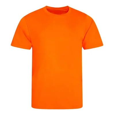 Unisex sportovní tričko COOL SMOOTH - elektrická oranžová