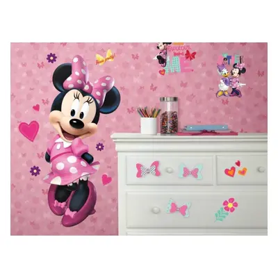 York Wallcoverings Samolepka na zeď s Disney motivem MYŠKA MINNIE