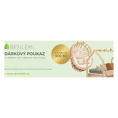 Benlemi Dárkový poukaz v hodnotě 500 Kč