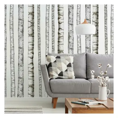 York Wallcoverings Samolepky na zeď se vzorem stromů BŘÍZY