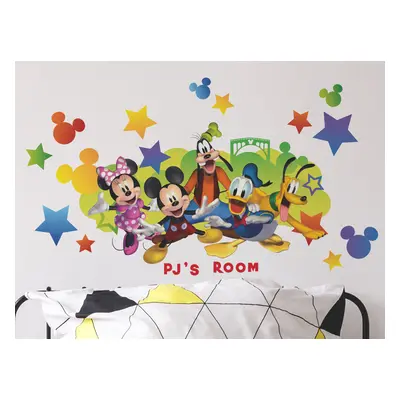 York Wallcoverings Nálepky na stěnu s Disney motivem MICKEY MOUSE se jménem vašeho dítěte