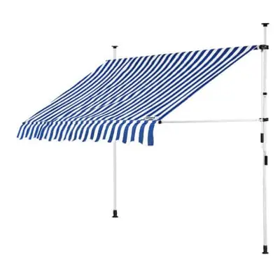 Markýza modře bílá - 200 cm