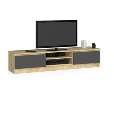 TV stolek RTV 160 artisan oak/šedý grafit