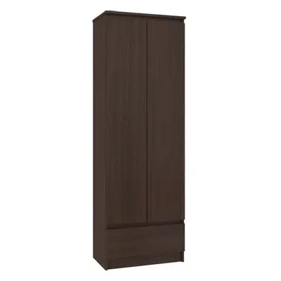 Regál R 60 cm 1 zásuvka 2 dvířka wenge