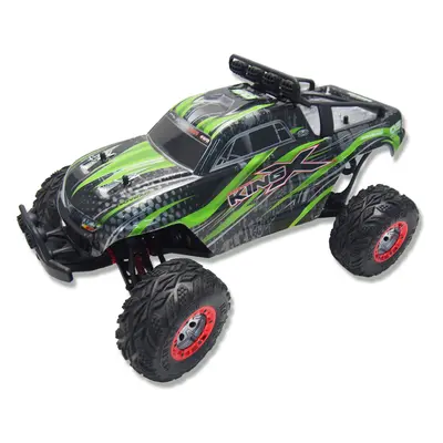 RC auto X-King monstertruck, zelená