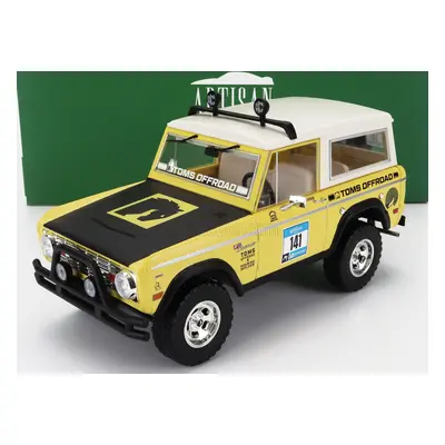 Greenlight Ford usa Bronco N 141 Rally Rebelle 1969 1:18 Žlutá Černá Bílá