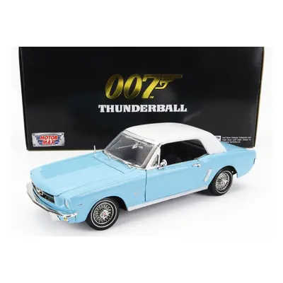 Motor-max Ford usa Mustang Convertible Spider 1967 - 007 James Bond - Thunderball - Operazione T