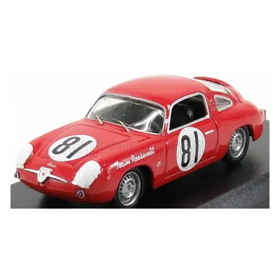 Best-model Fiat Abarth 750 N 81 Record Monza Scca National Cumberland 1959 Duncan 1:43 Red