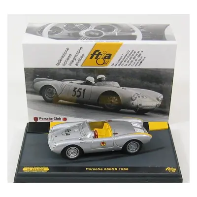 Brumm prom Porsche 550rs Spider 1956 Ftia 1:43 Silver