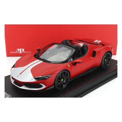 Mr-models Ferrari 296 Gts Spider Assetto Fiorano Open Roof 2022 - Con Vetrina - With Showcase 1: