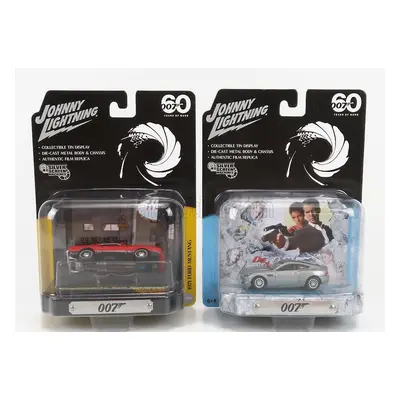 Johnny lightning Aston martin Set dvou modelů James Bond 007 1:64