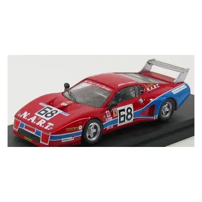 Best-model Ferrari 512 Bb Lm Nart N 68 Daytona 1979 Tullius - Bedars 1:43 Červená Modrá