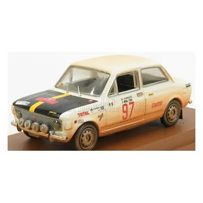 Rio-models Fiat 128 N 97 Rally Isola D'elba 1972 M.avenoso - P.dinunzio 1:43 Bílé Bahno