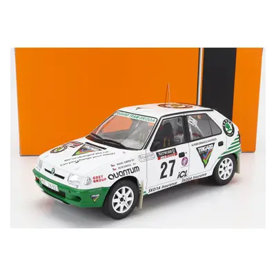 Ixo-models Škoda Felicia N 27 Rally Rac Lombard 1995 P.sibera - P.gross 1:18 Bílá Zelená