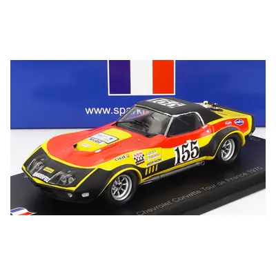 Spark-model Chevrolet Corvette C3 N 155 Tour De France 1970 H.greder - J.c.perramond 1:43 Červen