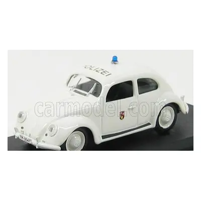 Rio-models Volkswagen Beetle Polizei 1953 1:43 Bílá