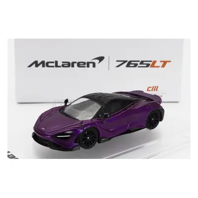 Cm-models Mclaren 765lt With Racing Set Wheels 2020 1:64 Fialová Černá