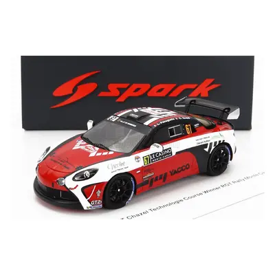 Spark-model Renault Alpine A110 Rally Rgt Team Chazel Technologie Course N 67 Winner Rgt Rally M