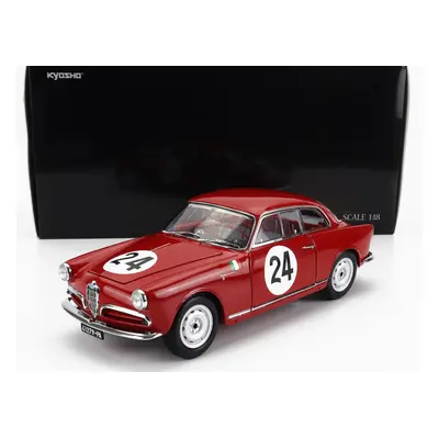 Kyosho Alfa romeo Giulietta Sv Sprint Veloce N 24 Targa Florio 1958 N.todaro - R.barbato 1:18 Re